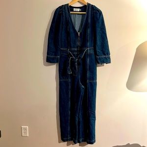 & Other Stories Denim Jumpsuit